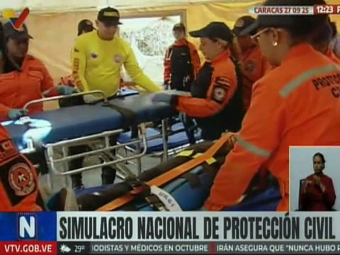 Caracas | Poder popular participa en Simulacro Nacional de Protección Civil ferroviario