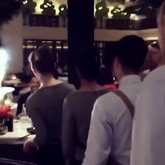 مراد يلدريم يحتفل بعيد ميلاد زوجته