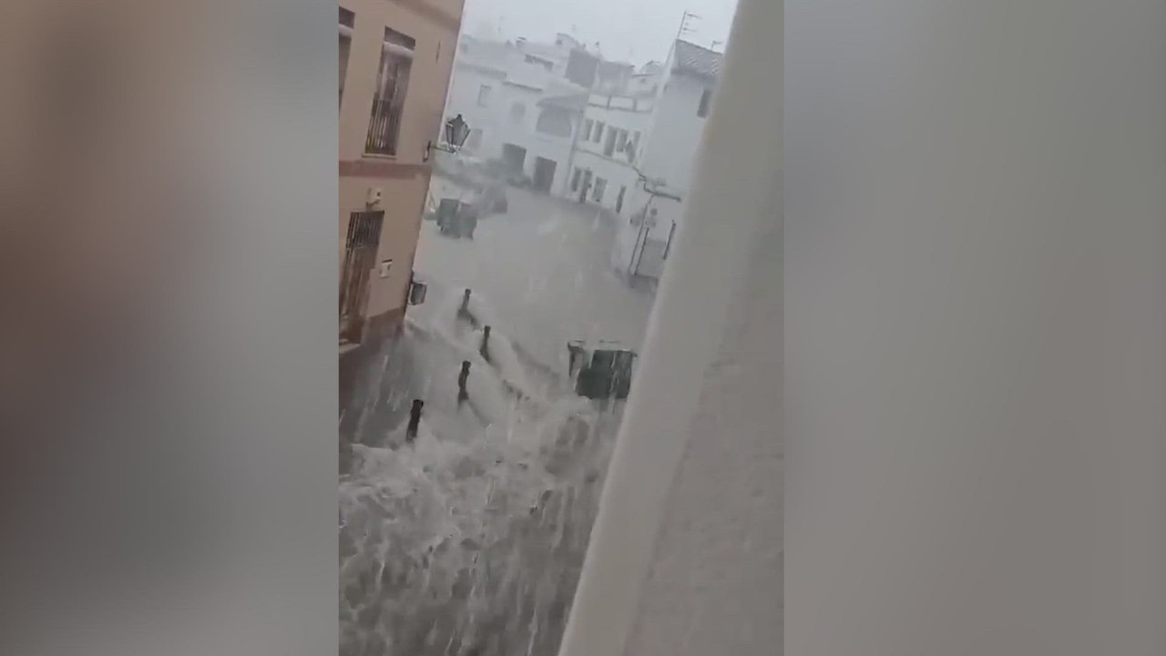 Graves inundaciones en las zonas de Gandía y Oliva