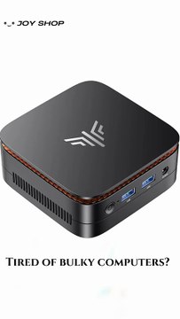 Pocket-Sized Power! KAMRUI Essenx E1 Mini PC (Intel N97, 16GB) | Dual 4K Desktop Replacement