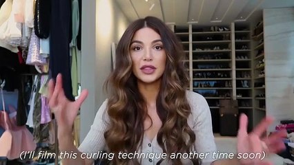 فيديو يظهر كيف تحصل نيجين ميرصالحي على شعرها الويفي