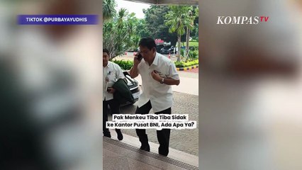 Menkeu Purbaya Sidak Kantor Pusat BNI: Mau Lihat Kerja Mereka