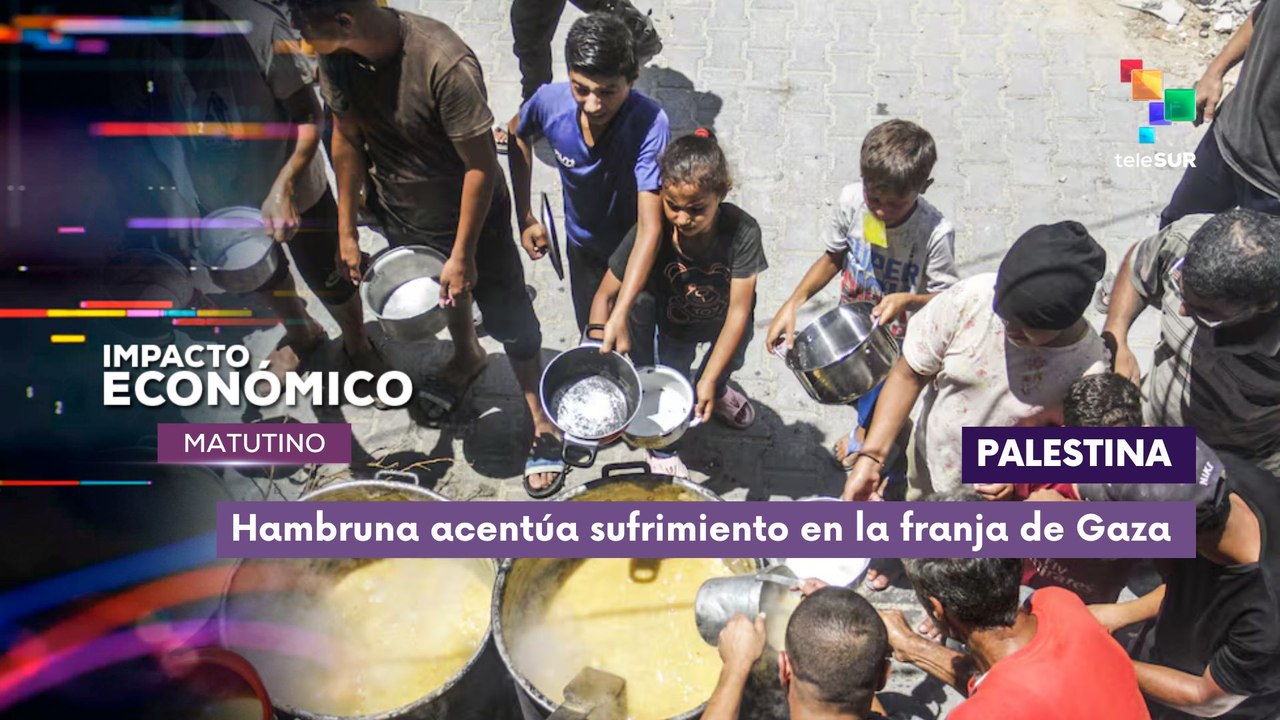 Palestina hambruna acentúa sufrimiento en la Franja de Gaza