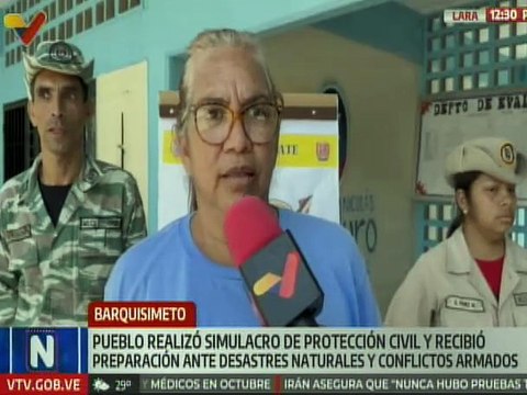 Larenses se preparan ante desastres naturales y conflictos armados con Simulacro de Protección Civil