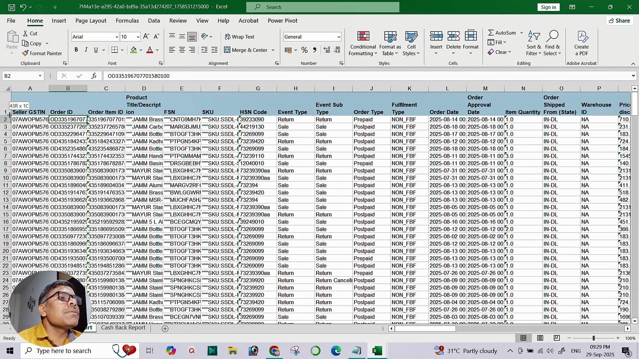 How to Check Flipkart GST Report Breakup Using Sales Report _ Step-by-Step Guide