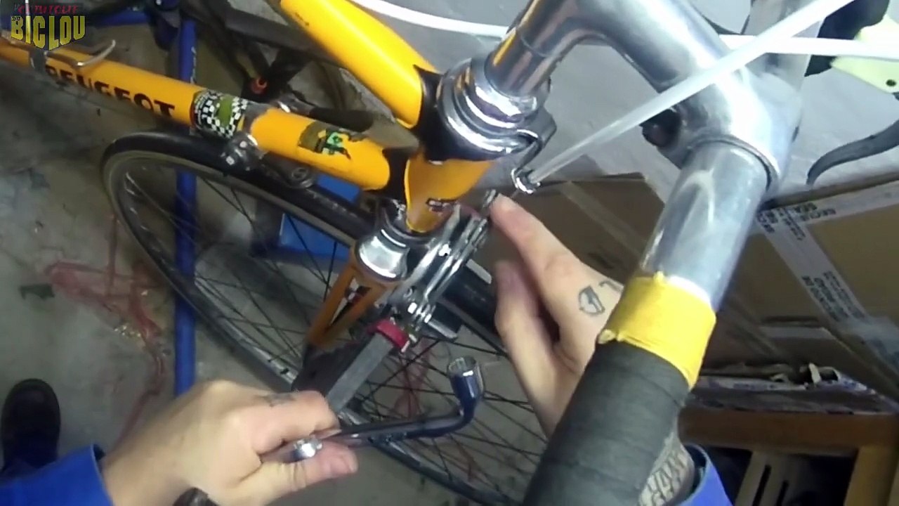 TUTO : réglage d'un frein à tirage central.