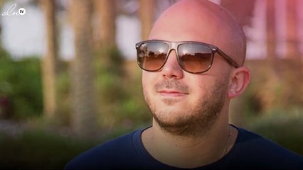 نجل محمود العسيلي بشعر "أزرق" في عيد ميلاده