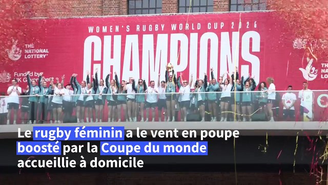 Au Royaume-Uni, le rugby féminin veut surfer sur le succès de la Coupe du monde