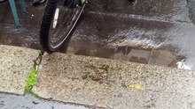 Vélo abandonné