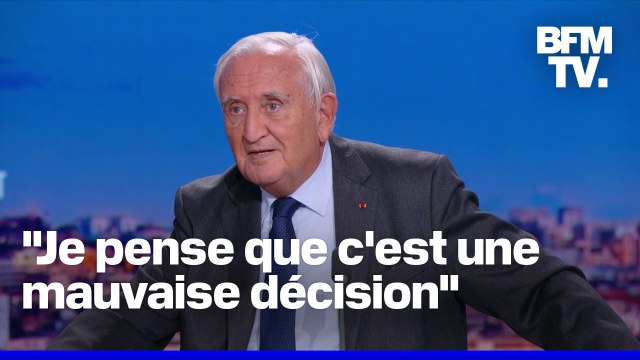 Condamnation de Nicolas Sarkozy: la réaction de Jean-Pierre Raffarin, ancien Premier ministre