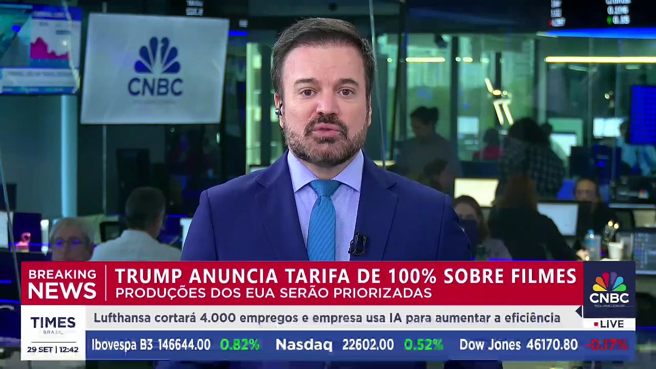 Tarifaço: Trump quer Hollywood inteira nos EUA, diz Rodrigo Loureiro