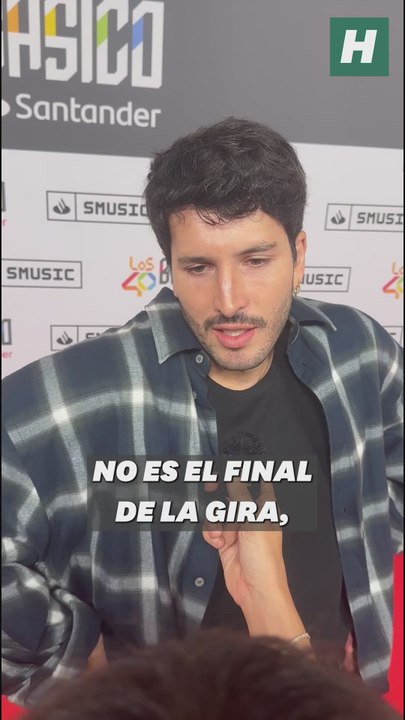 ¡Sebastián Yatra ya ha llegado a  @Los40 Básico Santander!: "Es una etapa que cierro con una gran sonrisa"