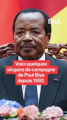 Cameroun : les slogans de campagne de Paul Biya depuis 1992