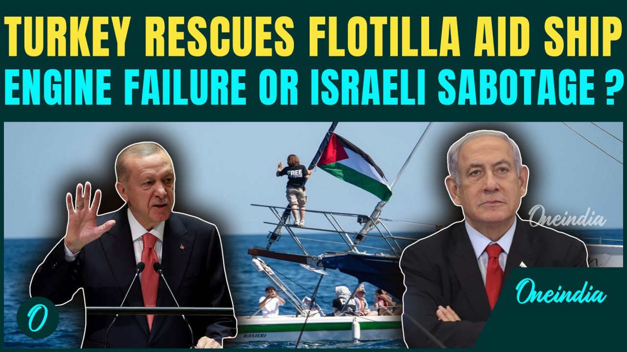 BREAKING: Flotilla Aid Ship To Gaza Breaks Down...