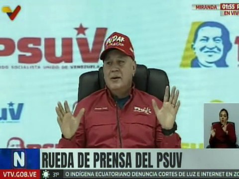 Sec. Gral. PSUV Cabello: El Consejo Nacional por la Soberanía y la Paz es una iniciativa extraordinaria