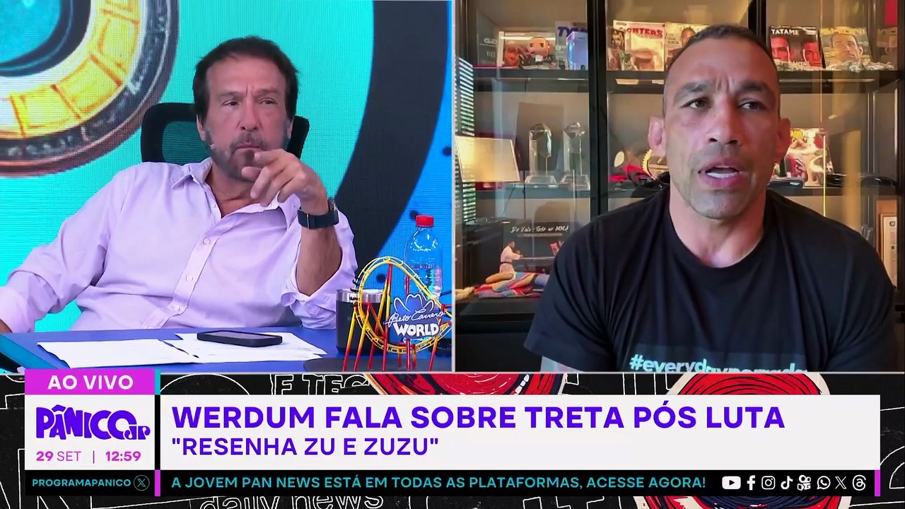WERDUM DETONA AGRESSÃO DO FILHO DO POPÓ CONTRA WANDERLEI SILVA! “COVARDIA!!”; VEJA ÍNTEGRA