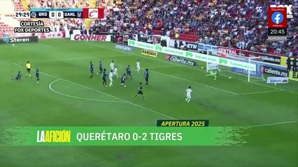 Tigres derrota a Querétaro y suma seis triunfos en el Apertura 2025
