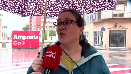 AEMET mantiene el aviso rojo por lluvias muy fuertes en Valencia y lo desactiva en Tarragona