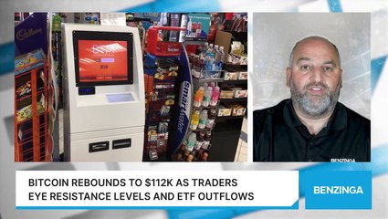 Bitcoin Rebounds To $112K As Traders Eye Resistance Levels And ETF Outflows