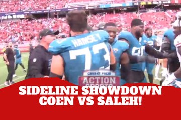 Jaguars' head coach and 49ers' coordinator had to be separated after heated encounter