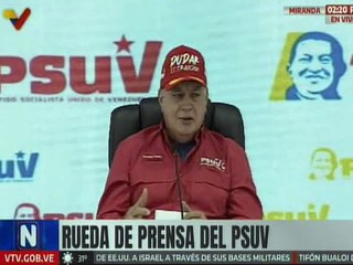 Sec. Gral. PSUV Cabello: Nos preparamos en cualquier circunstancia para cuidar la patria