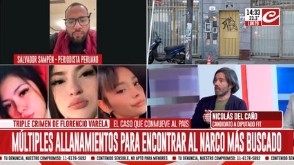 Nicolás Del Caño: "Muchas veces los narcos financian campañas electorales"