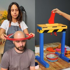 This is how customised wigs are actually made!  It's amazing!