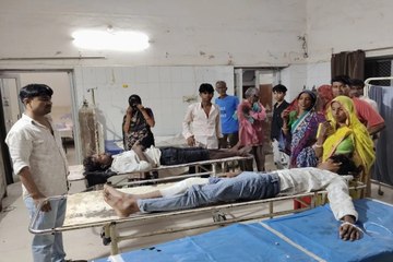 VIDEO: दौलतपुरा व डाबला के पास हादसो, कर्ई जने हो गए घायल, देखें वीडियो.........
