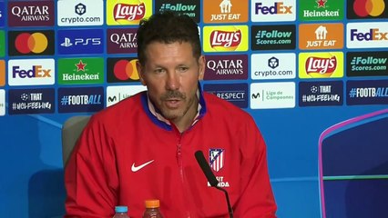 Simeone: “En la vida vale el ahora, lo anterior se queda atrás”