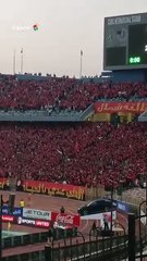 جماهير الأهلي تشعل أجواء استاد القاهرة بهتافات مدوية
