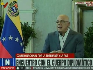Pdte. de la AN Rodríguez: Aquí hay un jefe de Estado debidamente electo por el pueblo de Venezuela