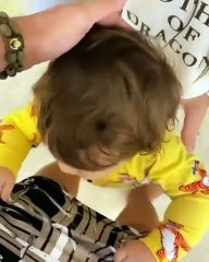 طفل جويل ماردينيان المتبني ينطق أولى كلماته