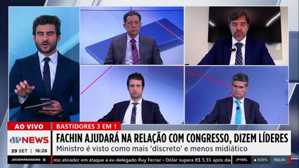 Fachin é visto por líderes do Congresso como menos ‘midiático’; Musa analisa