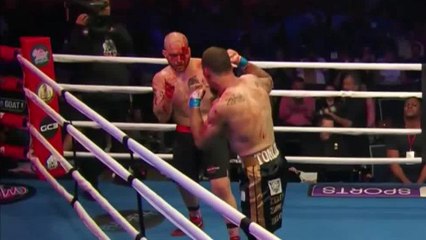 Exchange of blows from start to finish