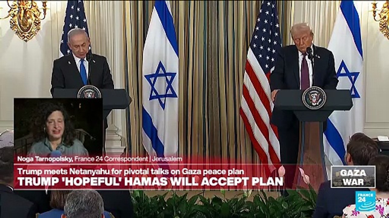 'Harsh' reactions in Israel as Netanyahu says he supports Trump Gaza plan