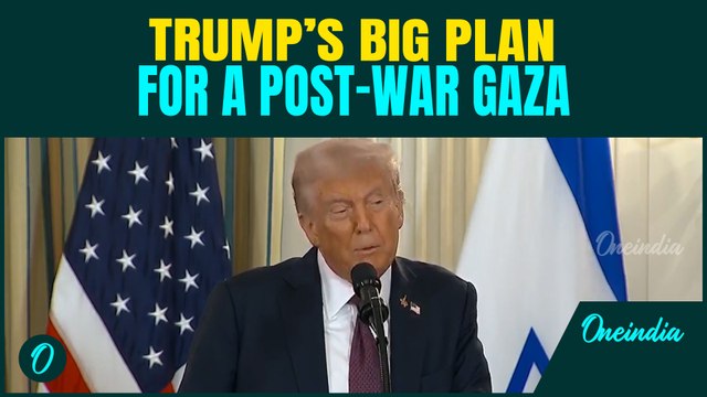 Trump kicks-out Hamas from Post-War Gaza| Proposes an Int’l oversight body ‘Board of Peace’ for Gaza