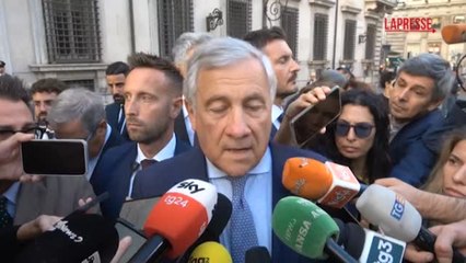 Tajani: «È falso che il governo si sia intromesso nella mediazione per Flotilla»