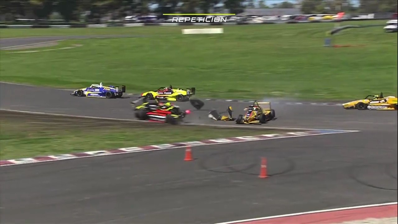 Formula Nacional Argentina 2025 Buenos Aires 2 Final 2 Cagnolo Campione Big Crash