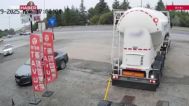 Ankara'da park halindeki tıra çarpan otomobildeki 3 kişi öldü, 2 kişi yaralandı