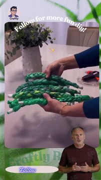 Easy DIY Home Décor Idea 🏡 🌸 Add a cozy touch to your space with this simple yet beautiful DIY décor idea. Using affordable materials, you can brighten up any room and make it feel warm, stylish, and budget-friendly! Cred Reacts | DIY videos | crafts