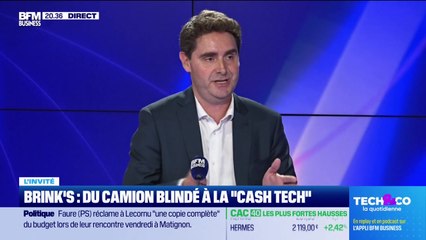 Brice Guiochon (Brink’s France) : La transformation technologique des transporteurs de fonds - 29/09