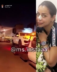 هند البلوشي تتعرّض لحادث سير