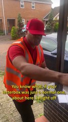 This Postman Has the Most Unusual Way of Delivering Mail