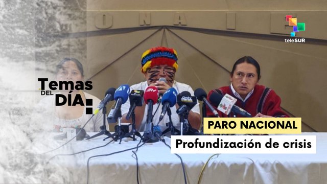 Movilizaciones indígenas se mantienen en Ecuador tras una semana de protestas
