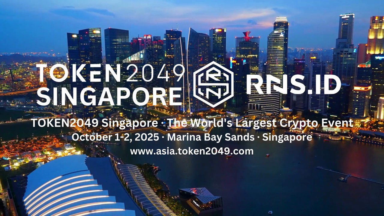 RNS.ID at TOKEN2049 Singapore 2025 | Explore the Palau Digital Residency  Program | Oct 1-2