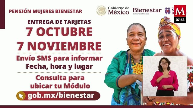 CONFIRMADO. Cambian las fechas de entrega de tarjetas de Mujeres Bienestar