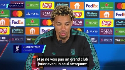 Liverpool - Ekitiké sur Isak : "C’est bien pour moi qu’il soit là"
