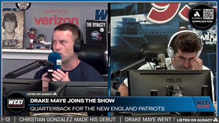 Jones & Keefe: Drake Maye discusses his relationship with Stefon Diggs