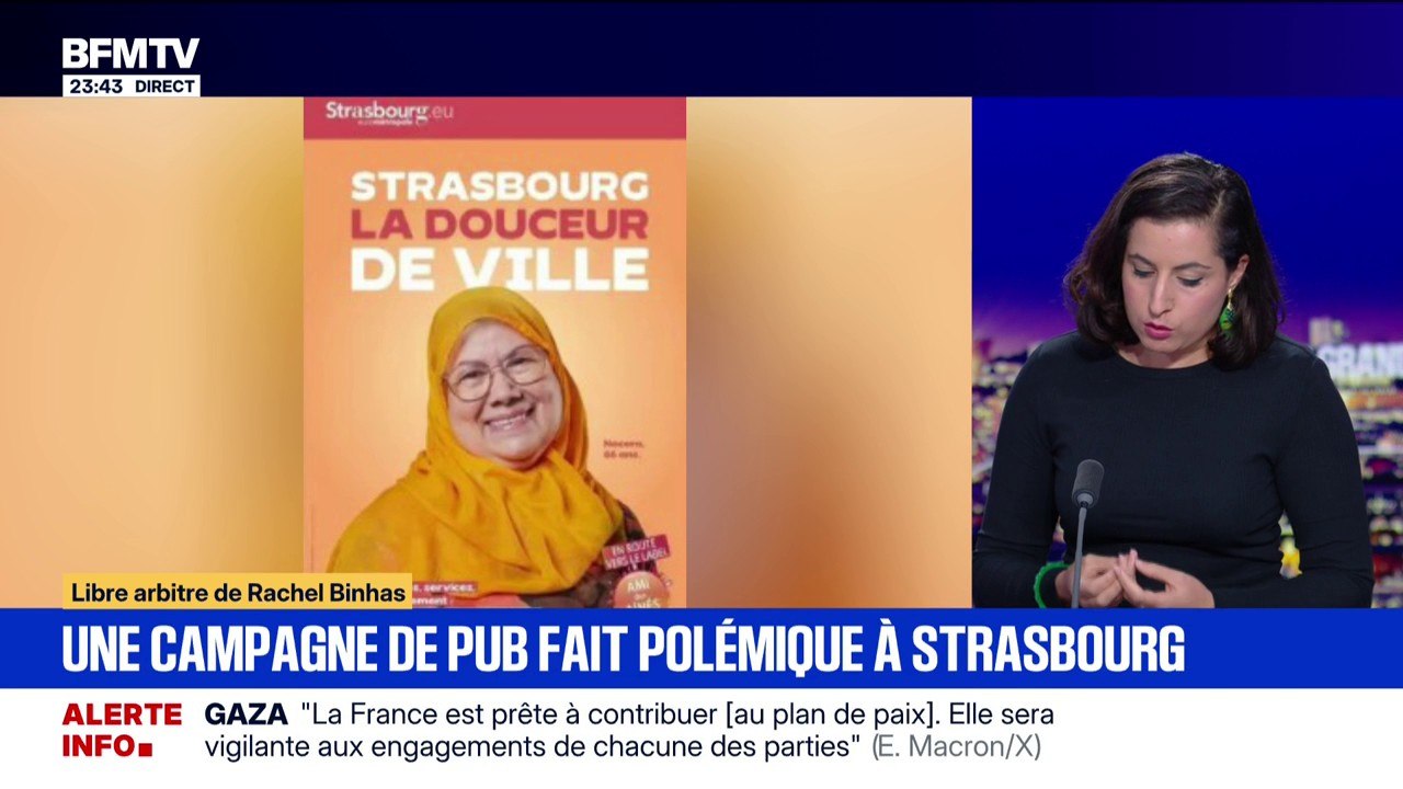 Une affiche d'une strasbourgeoise voilée fait polémique