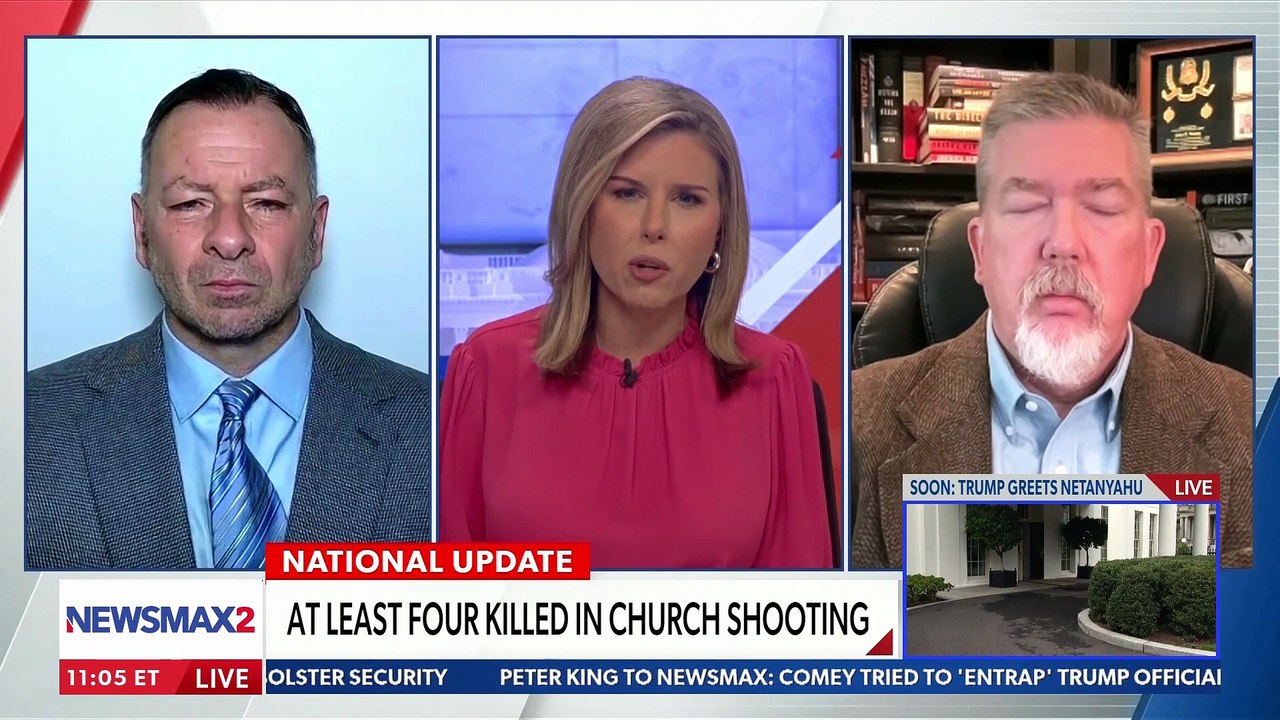 Michigan Church Shooting Barry Donadio Reacts Newsmax Sept 29th 2025